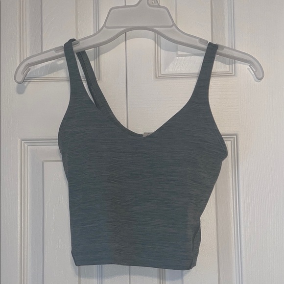 Lululemon Heather Green Align Padded Tank -Size 2 - Picture 16 of 16